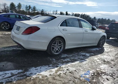 2014 Mercedes-Benz S 550 from USA, damaged, VIN WDDUG8CB8EA068000
